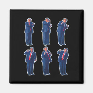 Aimant 45 Danse Donald Trump 47e Président Trump 1