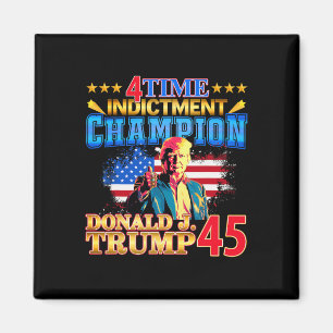Aimant 4 Champion du temps d'accusation Champ Not Guilty