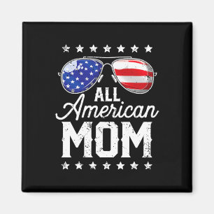 Aimant 4 juillet All American Mom Sungles Family