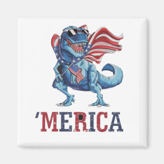 Aimant 4 juillet bannières t-shirts, 4 juillet 2020