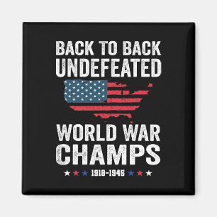 Aimant 4 juillet - Byck To Byck Unbatted World War Ch