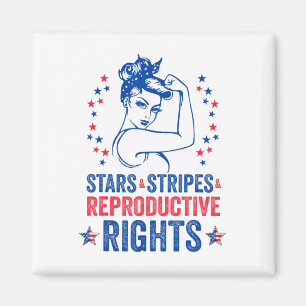 Aimant 4 juillet Chemise Patriotique Stars Reproduire