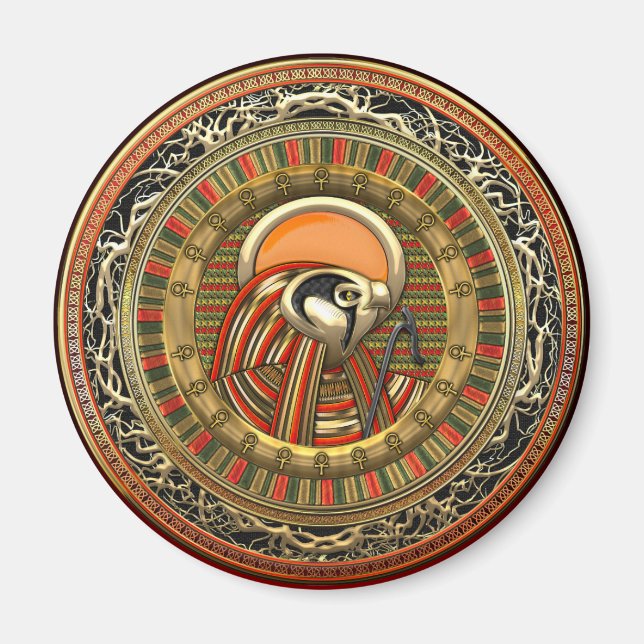 Aimant [500] Égyptien Sun God Ra (Devant)