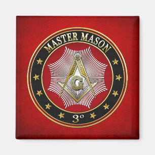Aimant [500] Master Mason - Carré et camionnettes 3e deg