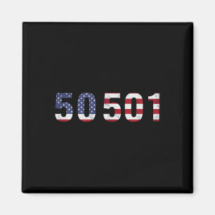 Aimant 50501 Manifestation Pour Résister À Trump 50 Manif