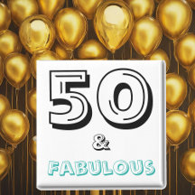 50 et fabuleux 50e anniversaire Célébration