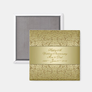 Aimant 50e anniversaire Mariage d'or