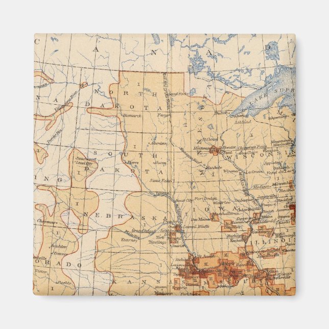 Aimant 55 Population noire de densité (Devant)