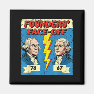 Aimant 67 76 George Washington Thomas Jefferson Histoire