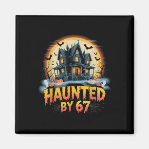Aimant 67 Costume d'Halloween Mème Hanté _2