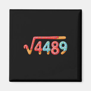 Aimant 67 Glace Dégoulinante Mème Racine Carrée 4489