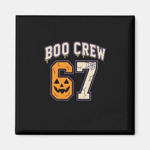 Aimant 67 Halloween Boo Crew Maillot de Sport Brainrot Me