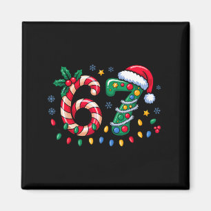 Aimant 67 Meme de Noël Six Sept Xmas Drôle Garçons Filles