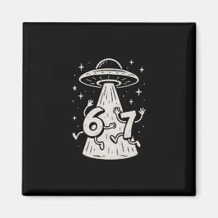 Aimant 67 Mème Internet Ufo Six Sept Tendance Virale Géné