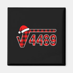 Aimant 67 Meme Noël Racine Carrée 4489 Six Sept Mathémati