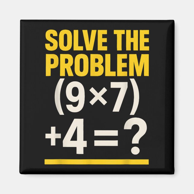 Aimant 67 Meme Prof de Maths Drôle École 6-7 Pourriture C (Devant)