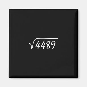 Aimant 67 Meme Racine Carrée 4489 Teen Six Seven Argot Ma