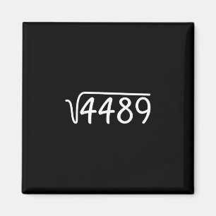 Aimant 67 Meme Racine carrée 4489 Teen Six Seven Argot Ma