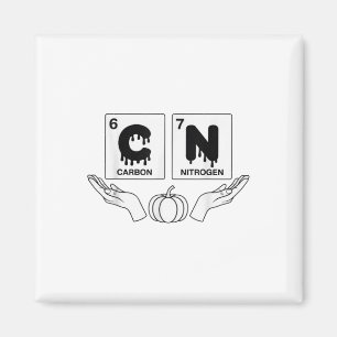 Aimant 67 Meme Science Chimie Drôle Art Citrouille Nerd J