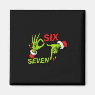 Aimant 67 Noël Citation Meme Tendance Costume 6 7 Meme