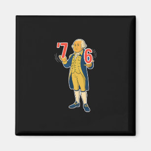 Aimant 67 Six Seven Mème drôle de George Washington