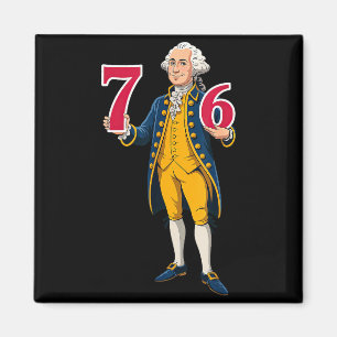 Aimant 6 7 7 6 George Washington Six Sept