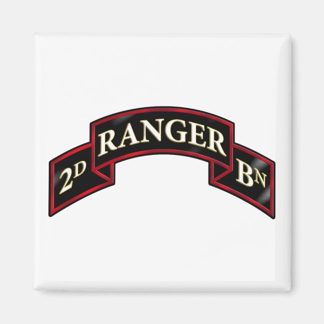 Aimant 75e Ranger 2e Bataillon (Devant)
