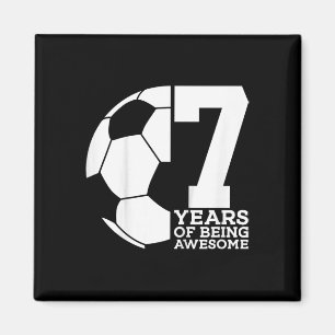 Aimant 7 Ans De Foot Incroyable 7ème Anniversaire _1
