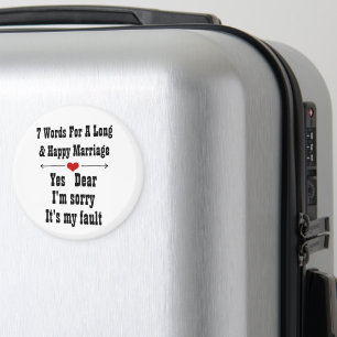 Aimant 7 Mots Pour Un Mariage Long Et Heureux