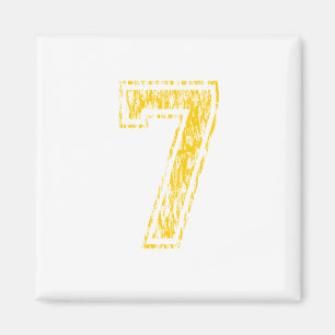 Aimant #7 Varsité jaune