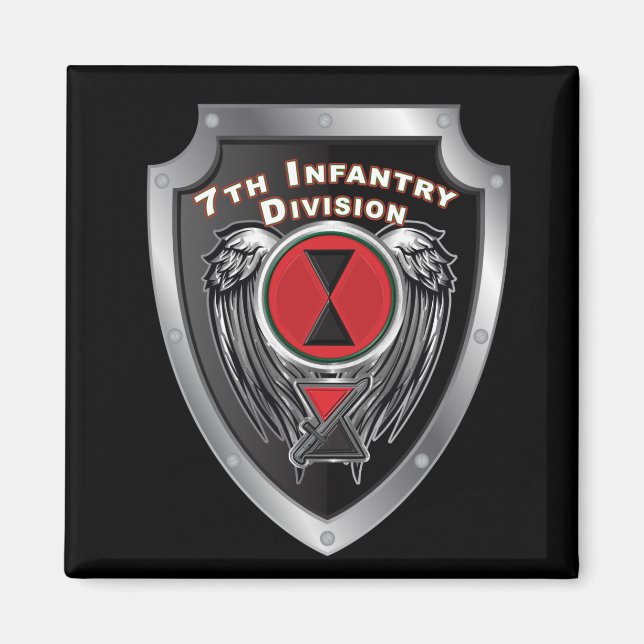 Aimant 7e division d'infanterie "Bayonet Division" (Devant)