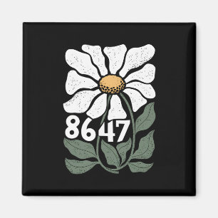 Aimant 8647 Résistez Subtil Daisy Floral Foxtrot Delta Ta
