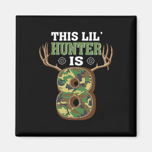 Aimant 8 Anniversaire Chasse Cerf 8 Anniversaire Chasseur