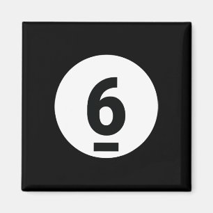 Aimant 8 Pool Ball 6 Billiards Costume Halloween Groupe M