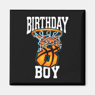 Aimant 8e anniversaire Basketball 8 ans Enfants Cadeau 1