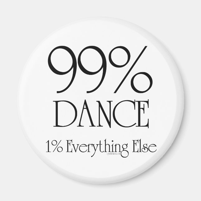 Aimant 99% Danse (Devant)