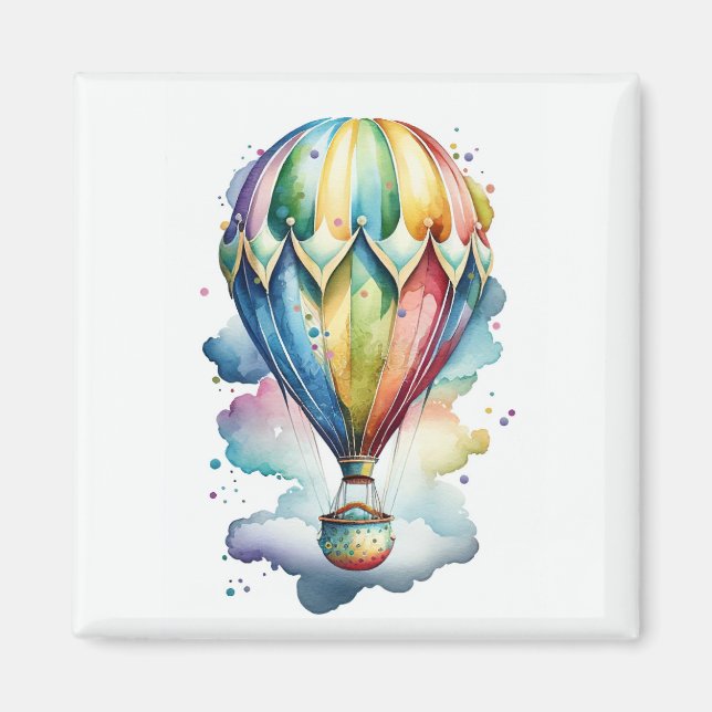 Aimant à ballon à air chaud (Devant)