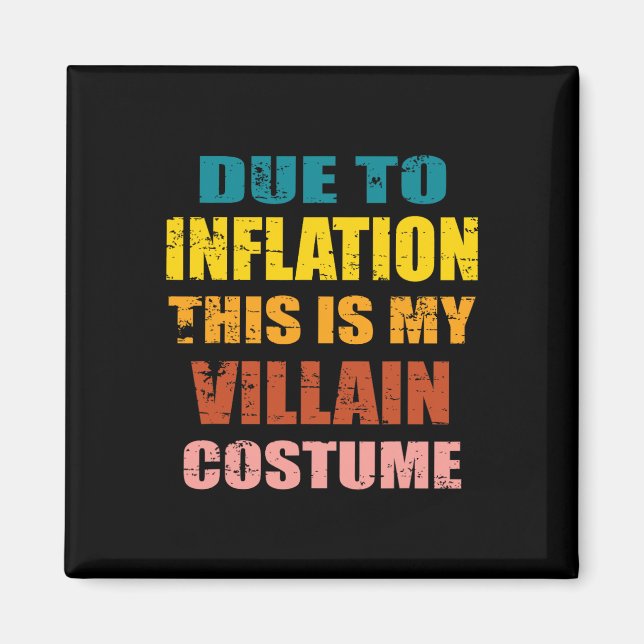 Aimant A Cause De L'Inflation, C'Est Mon Incendie Costume (Devant)