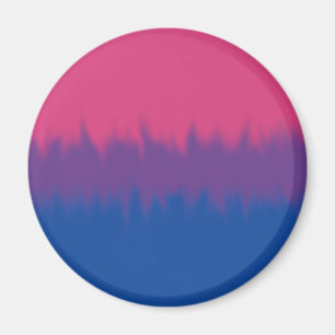Aimant à drapeau bisexuel