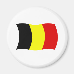 Aimant à drapeau de Belgique