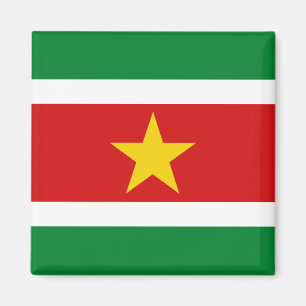 Aimant à drapeau du Suriname