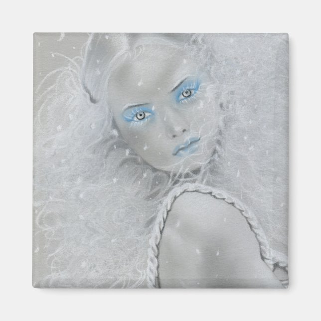 Aimant à fée de neige (Devant)