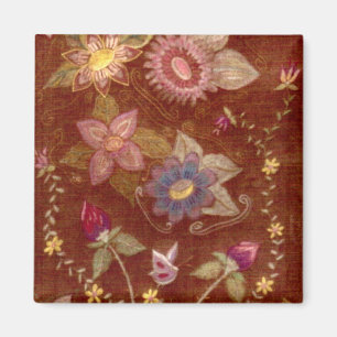 Aimant à fleurs vintage