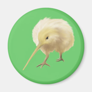 Aimant à kiwi blanc