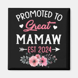 Aimant À la fleur Great Mamaw Est 2024