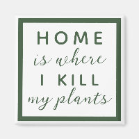 À la maison, je tue ma mère plante drôle plante