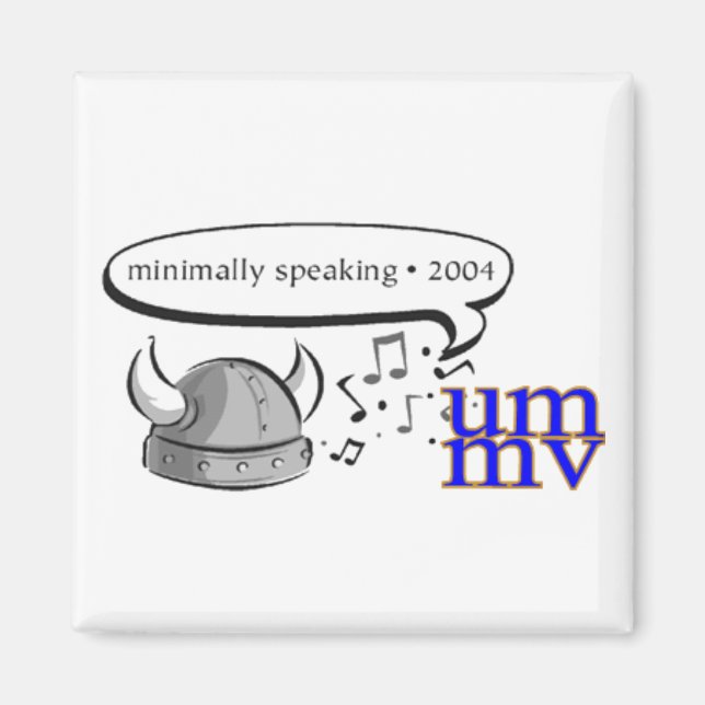 Aimant à langage minimal (Devant)