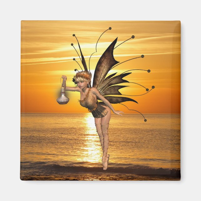 Aimant à lanternes de pixels (Devant)