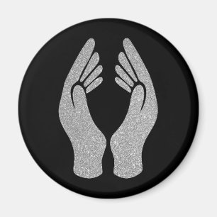 Aimant à mains de diamant