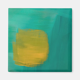 Aimant à motif de soleil brumeux